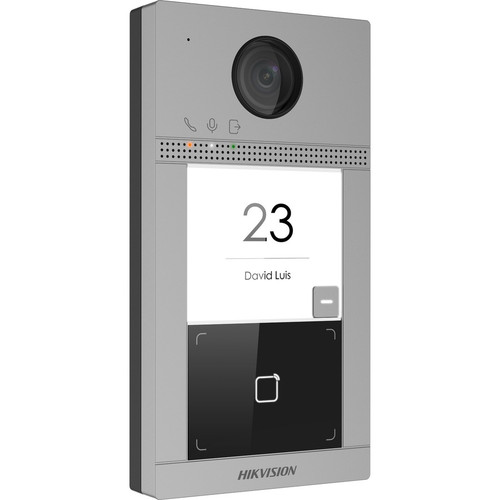 Hikvision Video Intercom PoE Villa Door Station - 2 Megapixel - CMOS - 129&deg; Horizontal - 75&deg; VerticalFull-duplex - Villa, Door (Fleet Network)