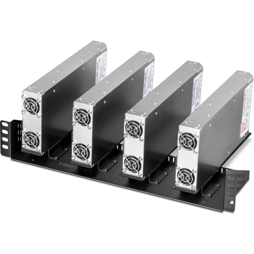 TRENDnet TI-R4U, 19" Rackmount Industrial Power Supply Vertical Chassis for TI-RSP100048 - 19" Rackmount Industrial Power Supply (TI-R4U)