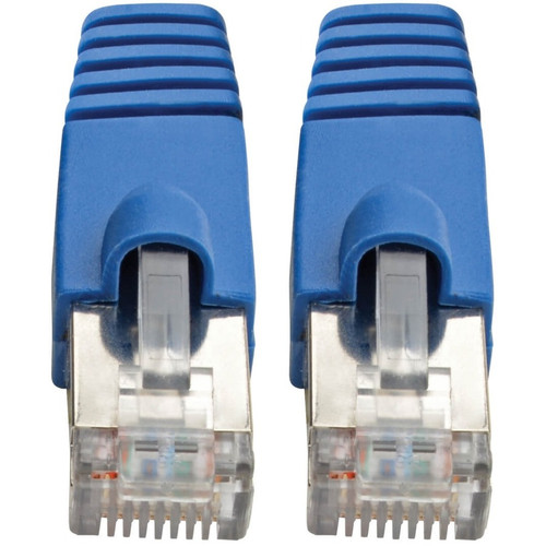 Tripp Lite series Cat.6a STP Patch Network Cable - 12 ft (3.66 m) Category 6a Network Cable for Network Device, Switch, Hub, Patch - 1 (N262-012-BL)