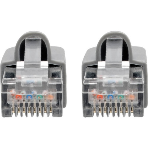 Tripp Lite series Cat.6a STP Patch Network Cable - 15 ft (4.57 m) Category 6a Network Cable for Network Device, Switch, Hub, Patch - 1 (N262-015-GY)