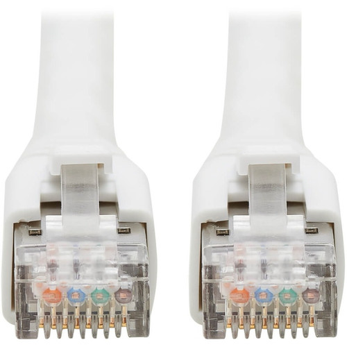 Tripp Lite series N272-050-WH Cat.8 S/FTP Network Cable - 50 ft (15.24 m) Category 8 Network Cable for Network Device, Digital Signage (N272-050-WH)