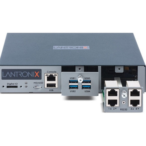 Lantronix EMGFR03 Expansion Module - Plug-in Optical Fiber Module for Data Networking - Compatible with Edge Management Gateway EMG8500