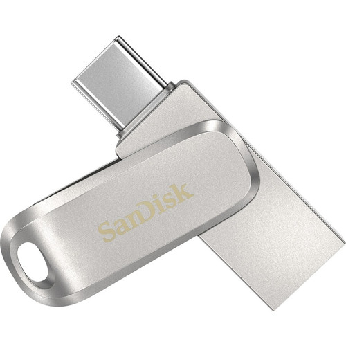 SanDisk Ultra Dual Drive Luxe USB Type-C Flash Drive - 512 GB - USB 3.1 (Gen 1) Type C, USB 3.1 (Gen 1) Type A - 150 MB/s Read Speed - (Fleet Network)