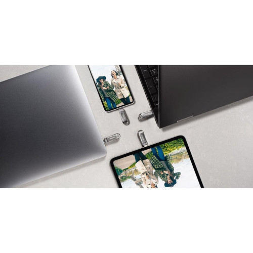 SanDisk Ultra Dual Drive Luxe USB Type-C Flash Drive - 512 GB - USB 3.1 (Gen 1) Type C, USB 3.1 (Gen 1) Type A - 150 MB/s Read Speed - (SDDDC4-512G-G46)
