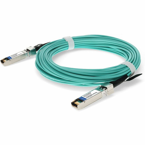 AddOn Arista Networks AOC-S-S-25G-20M Compatible TAA Compliant 25GBase-AOC SFP28 to SFP28 Direct Attach Cable (850nm, MMF, 20m) - 65.6 (Fleet Network)
