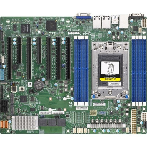 Supermicro H12SSL-C Server Motherboard - AMD Chipset - Socket SP3 - ATX - EPYC Processor Supported - 2 TB DDR4 SDRAM Maximum RAM - - 8 (Fleet Network)