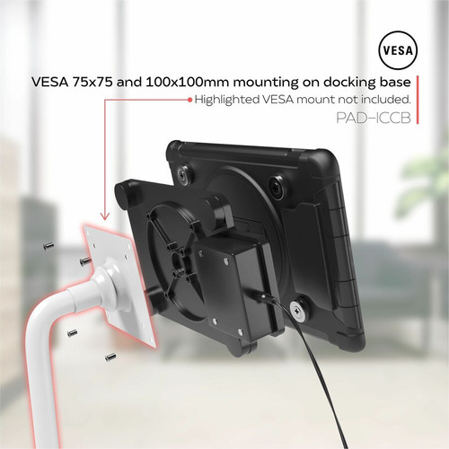 CTA Digital Inductive Charging Case for iPad 10.2 7th & 8th Generation, iPad Pro 10.5-Inch and iPad Air 3 (Black) - CTA Digital: Case (PAD-ICCB)