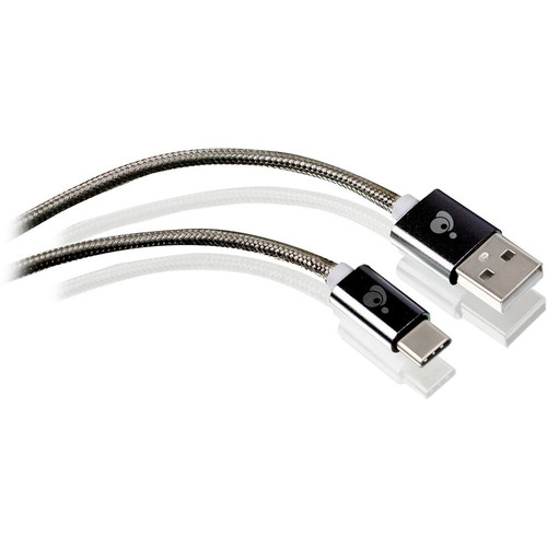 IOGEAR Charge & Sync Pro - USB-C to USB-A Cable, 6.5 Ft. - 6.5 ft (1.98 m) USB/USB-C Data Transfer Cable for Phone, Tablet, MacBook, - (Fleet Network)