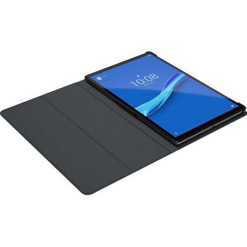 Lenovo Carrying Case (Folio) Lenovo Tab M10 FHD Plus (2nd Gen) Tablet - Black - Anti-scratch - Leather Body - 10.63" (270 mm) Height x (ZG38C02958)
