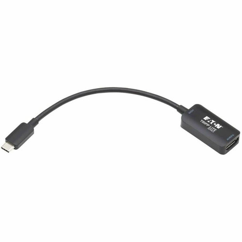 Tripp Lite series U444-06N-HDR-B USB-C to HDMI Adapter Cable, M/F, Black, 6 in. - 1 x Type C USB 3.1 (Gen 1) USB Male - 1 x HDMI HDMI (U444-06N-HDR-B)