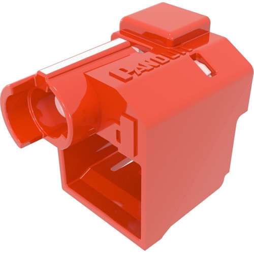 Panduit Standard, Lock-In Devices, Red - Standard for Patch Cord - Polycarbonate - 100 (PSL-DCPLE-C)