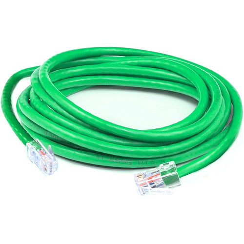 AddOn 2ft Green CAT 6A Shielded PVC Ethernet Cable Snagless Easy Clear Boot RJ-45 M/M - 2 ft (0.61 m) Category 6a Network Cable for - (Fleet Network)