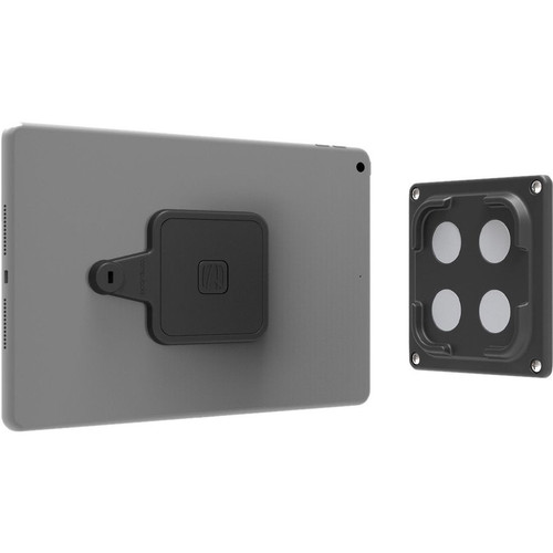 Compulocks MNTXWM01 Magnetix Magnetic Tablet Wall Mount Kit - Black - Cable Lock - Low-Profile Design