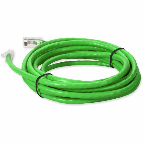 AddOn 5ft Lime CAT 6 PVC Ethernet Cable Non-Booted RJ-45 M/M - 5 ft (1.52 m) Category 6 Network Cable for Network Device - First End: (ADD-5FCAT6NB-LE)