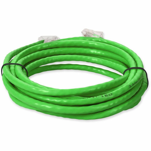 AddOn 5ft Lime CAT 6 PVC Ethernet Cable Non-Booted RJ-45 M/M - 5 ft (1.52 m) Category 6 Network Cable for Network Device - First End: (ADD-5FCAT6NB-LE)