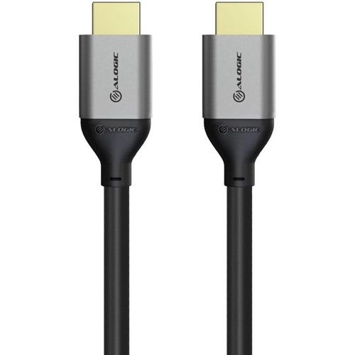 Alogic 2m Ultra 8K HDMI to HDMI Cable - V2.1 - Space Grey - 6.6 ft (2 m) HDMI A/V Cable for Audio/Video Device, Notebook, PC, Gaming - (ULHD02-SGR)