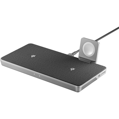 ALOGIC Ultra Power 4-in-1 Wireless Charging Dock for Apple Watch, Airpods and iPhone with USB-A Charging Output - 9 V DC Input - 5 V - (Fleet Network)