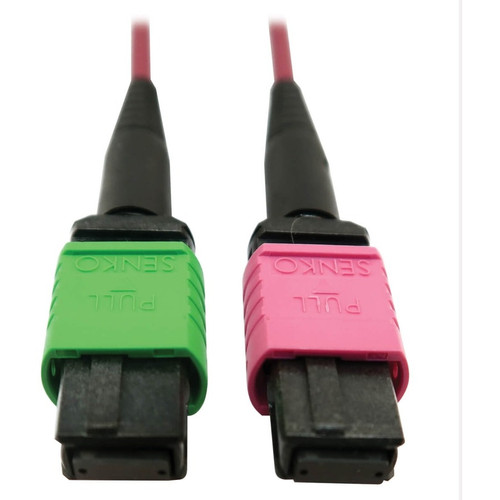 Tripp Lite series N846D-01M-16BMG Fiber Optic Patch Network Cable - 3.3 ft (1 m) Fiber Optic Network Cable for Network Device, Network (N846D-01M-16BMG)