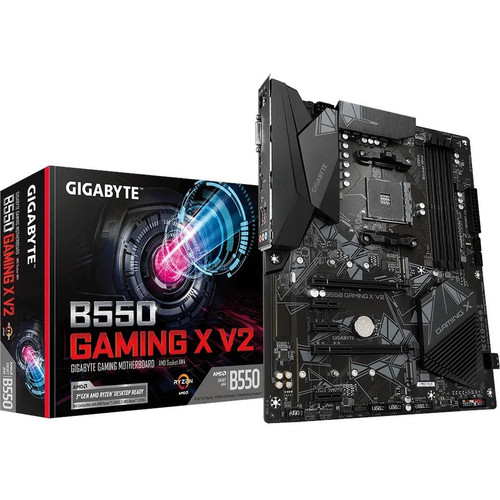 Gigabyte Gaming X ATX Desktop Motherboard Socket AMD Chipset Oriented Design With Robust Power Delivery And Expansion B550 GAMING X B550 GAMING X V2