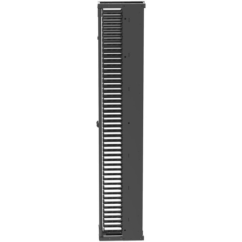 Panduit PatchRunner 2 Vertical Cable Manager - Vertical Cable Manager - Black - 45U Rack Height - Steel, Acrylonitrile Butadiene (ABS) (Fleet Network)