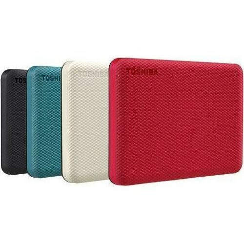 Toshiba Canvio Advance HDTCA10XG3AA 1 TB Portable Hard Drive - External - Green - USB 3.0 (Fleet Network)