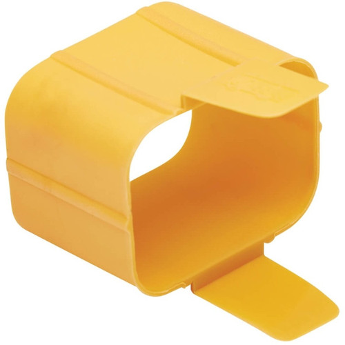 Tripp Lite series Plug-Lock Inserts, C19 Power Cord to C20 Outlet, Yellow, 100 Pack (PLC20YW)