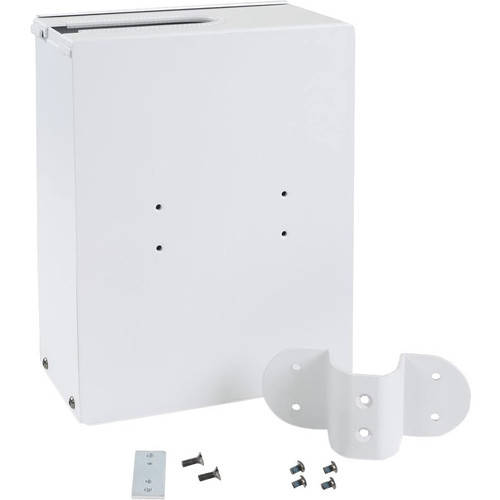 Ergotron LiFeKinnex Battery Brackets & Cable Box for SV Pole Cart - Cable Box - White (Fleet Network)