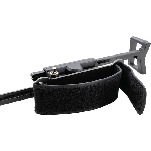 CTA Digital Adjustable Anti-Theft Security Grip With Hand Strap And Stand Mountable EVA Foam Protection Classroom Commercial PAD-ATGL2