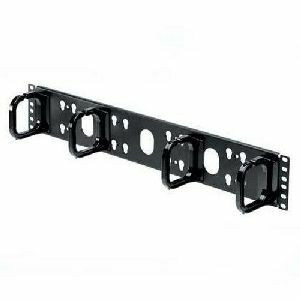 Panduit Open-Access Horizontal Cable Manager - Cable Manager - Black - 2U Rack Height x 19" Panel Width (Fleet Network)