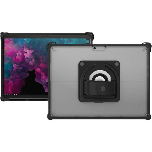 The Joy Factory aXtion Edge MP Rugged Carrying Case Microsoft Surface Pro X Tablet - Clear - Anti-slip, Wear Resistant, Tear Shock - - (CWM320MP)