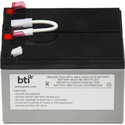 BTI UPS Replacement Battery Cartridge - 12 V DC - Sealed Lead Acid (SLA) (Fleet Network)