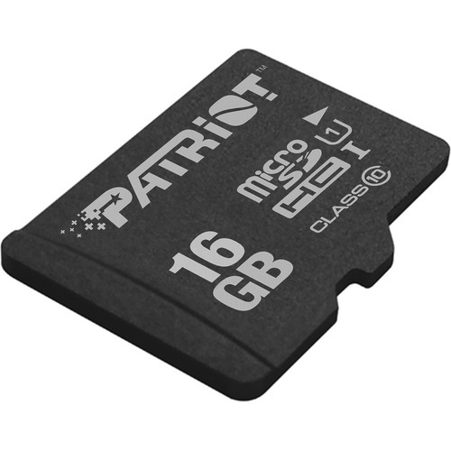 Patriot Memory 16 GB Class 10/UHS-I (U3) microSDHC - 80 MB/s Read - 10 MB/s Write - 2 Year Warranty (PSF16GMDC10)