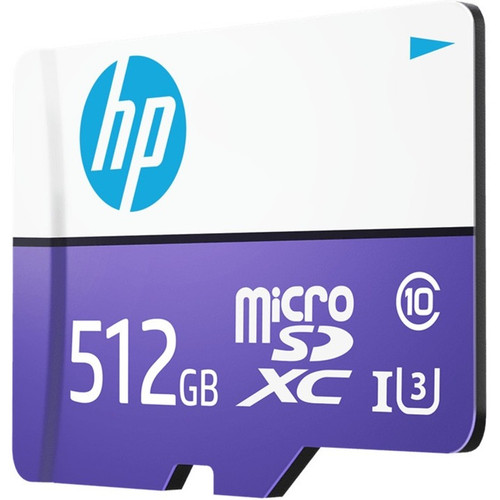 HP microSDXC 512 GB Class 10 UHS I High Speed Storage Card With Reliable Performance 10/UHS-I Warranty MB/s Read Year P-SDU512U3100HPMX-GE