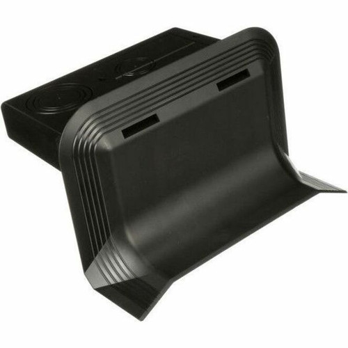 Panduit AFR Wall Transition - Office Slate - Raceway Transition Fitting - Office Slate - Polyvinyl Chloride (PVC) - 1 Pack (AFR4WTROS)