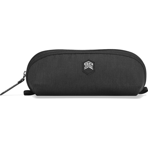 STM Goods Must Stash Carrying Case Accessories, Cord, Pen - Black - Water Resistant - Fabric, Polyester Body - 3.90" (99.06 mm) Height (Fleet Network)