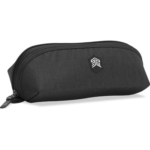 STM Goods Must Stash Carrying Case Accessories, Cord, Pen - Black - Water Resistant - Fabric, Polyester Body - 3.90" (99.06 mm) Height (Fleet Network)