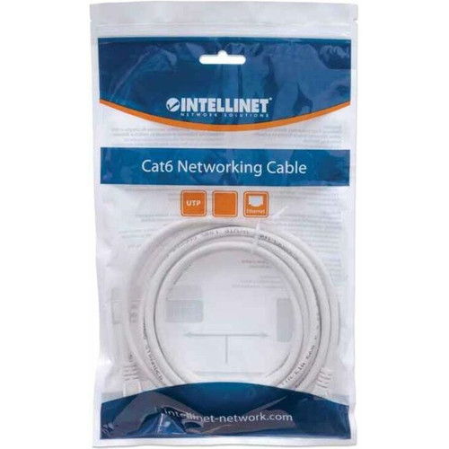 Manhattan Network Cable, Cat6, UTP - 14 ft (4.27 m) Category 6 Network Cable for Network Device - First End: 1 x RJ-45 Network - Male (343732)