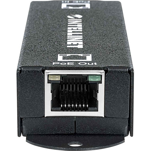 Intellinet Gigabit High-Power PoE+ Extender Repeater, IEEE 802.3at/af Power over Ethernet (PoE+/PoE), metal - Network (RJ-45) - Metal (Fleet Network)