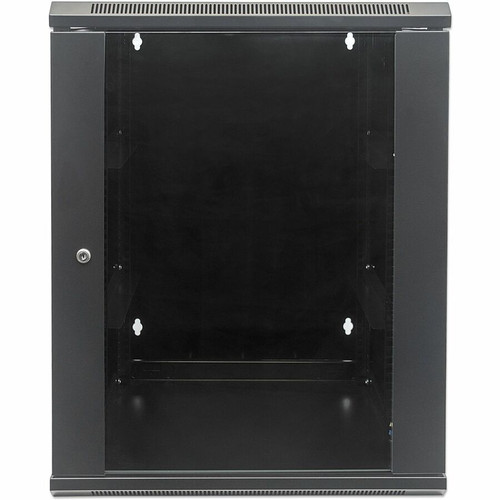 Intellinet Network Cabinet, Wall Mount (Double Section), 15U, 550mm Depth, Black, Assembled, Max 30kg, 19" , Three Year Warranty - For (712019)