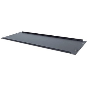 Intellinet 19" Blank Panel, 4U, Black - Steel - Jet Black - 4U Rack Height - 19.02" (483 mm) Width x 0.35" (9 mm) Depth (Fleet Network)