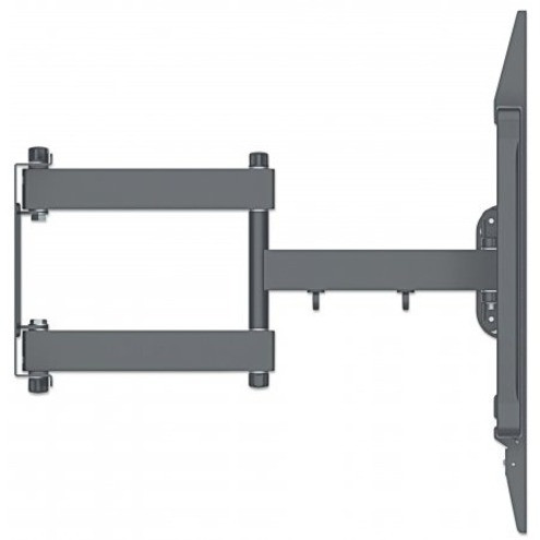 Manhattan Full Motion Wall Mount For Large Displays 60 To 100 Inch Screens VESA Max Monitor Screen Black Sizes Swivel 461221