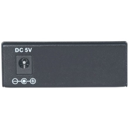 Intellinet 510493 Gigabit Ethernet to SFP Media Converter - 10/100/1000Base-T to SFP Slot - Rack/Wall/Desktop Mountable