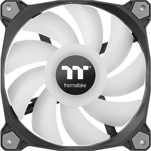 Thermaltake Pure Duo 14 ARGB Radiator Dual Fan Pack Black Optimized For Larger Radiators And Quiet Cooling CL-F116-PL14SW-B