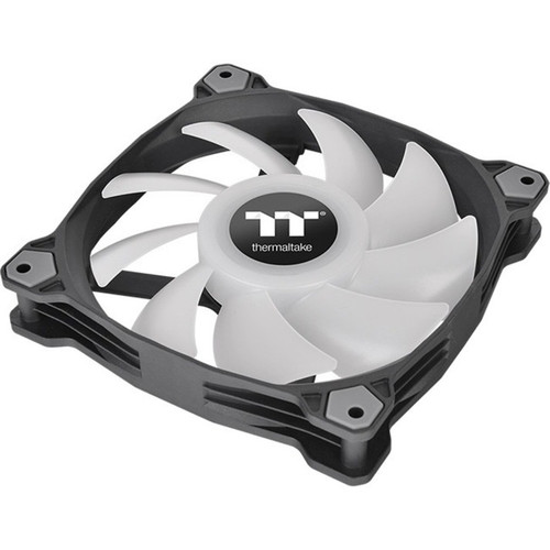 Thermaltake Pure Duo 14 ARGB Radiator Dual Fan Pack Black Optimized For Larger Radiators And Quiet Cooling CL-F116-PL14SW-B