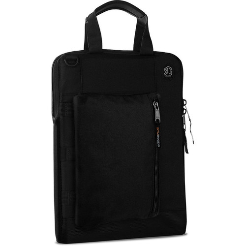 STM Goods Dux Armour Cargo Carrying Case for 11" to 12" Notebook - Black - Impact Resistant, Water Resistant, Abrasion Resistant, Wear (Fleet Network)