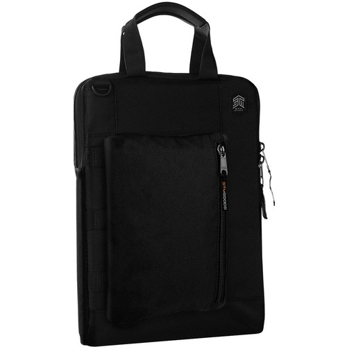 STM Goods Dux Armour Cargo Carrying Case for 13" to 14" Notebook - Black - Impact Resistant, Wear Resistant, Water Resistant, Abrasion (Fleet Network)