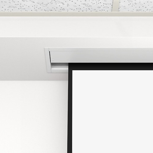 Da-Lite Advantage 123" (3124.20 mm) Electric Projection Screen - 16:10 - High Contrast Matte White - 65" (1651 mm) Height x 104" mm) - (20859BLS)