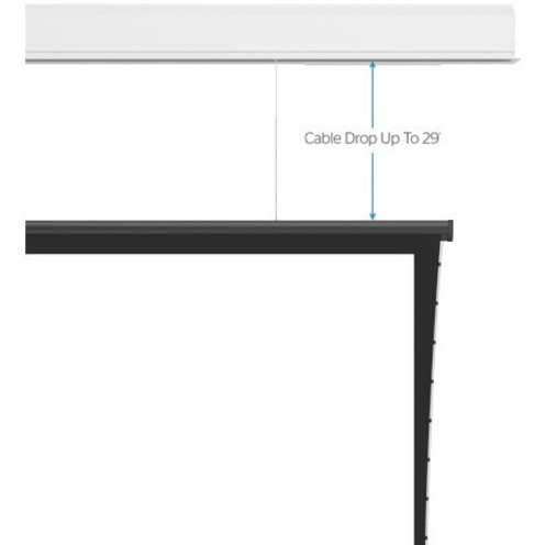 Da-Lite Wireline Advantage 188" (4775.20 mm) Electric Projection Screen - 16:9 - HD Progressive 1.3 - 92" (2336.80 mm) Height x 164" (29216G)