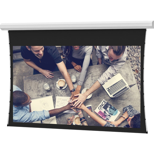 Da-Lite Tensioned Cosmopolitan 208" Electric Projection Screen - 16:10 - HD Progressive ReView 0.9 - 110" Height x 176" Width - Mount (Fleet Network)