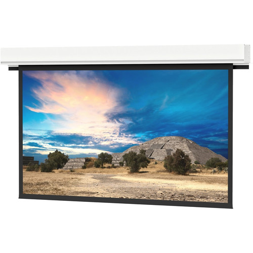 Da-Lite Advantage 106" Electric Projection Screen - 16:9 - Matte White - 52" Height x 92" Width - Recessed/In-Ceiling Mount (Fleet Network)